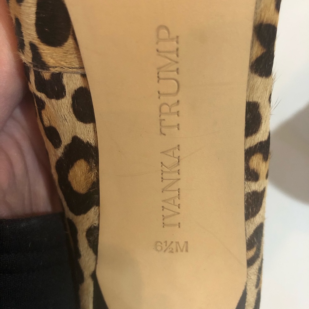 Ivanka Trump horse hair cheetah pumps - Picture 7 of 7